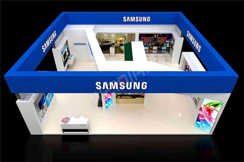 三星廣州展臺設(shè)計(jì)搭建