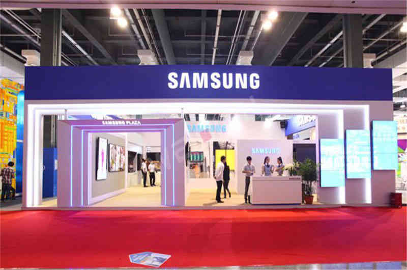 三星廣州展臺設(shè)計(jì)搭建