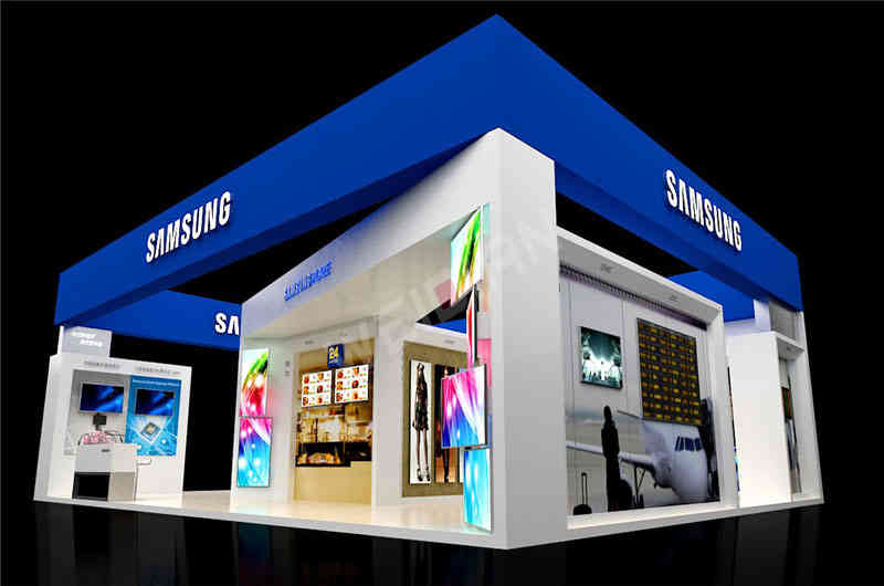 三星廣州展臺設(shè)計(jì)搭建