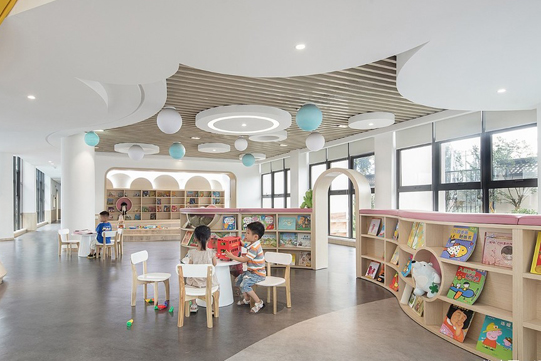 廣州設(shè)計(jì)裝修公司洞頭區(qū)靈昆幼兒園裝飾設(shè)計(jì)案例