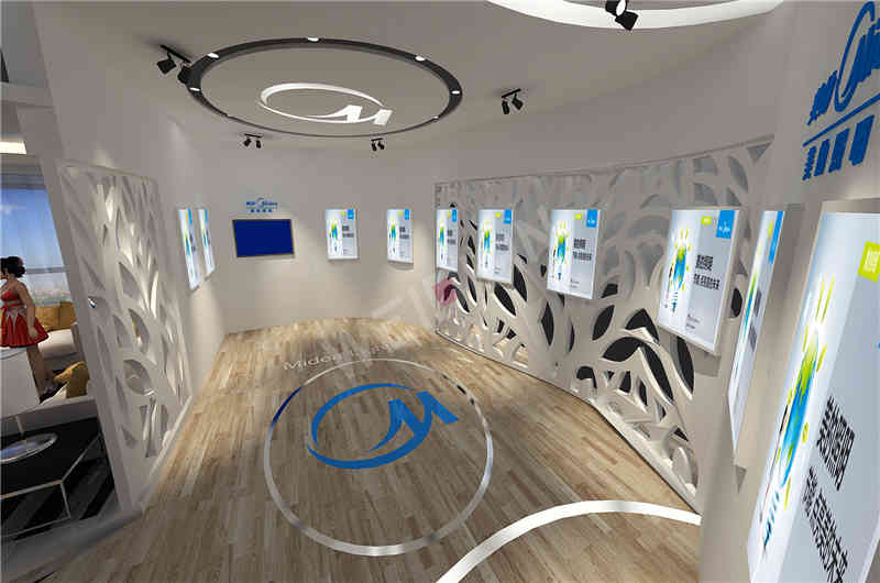 美的廣州國際照明展覽會-光亞展廣州展臺設計搭建