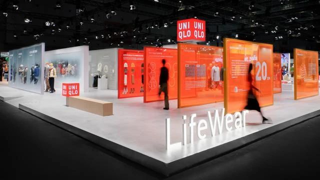 杭州展會設計搭建公司領你看2023進博會最具有創意00家企業展臺（優衣庫展臺）3