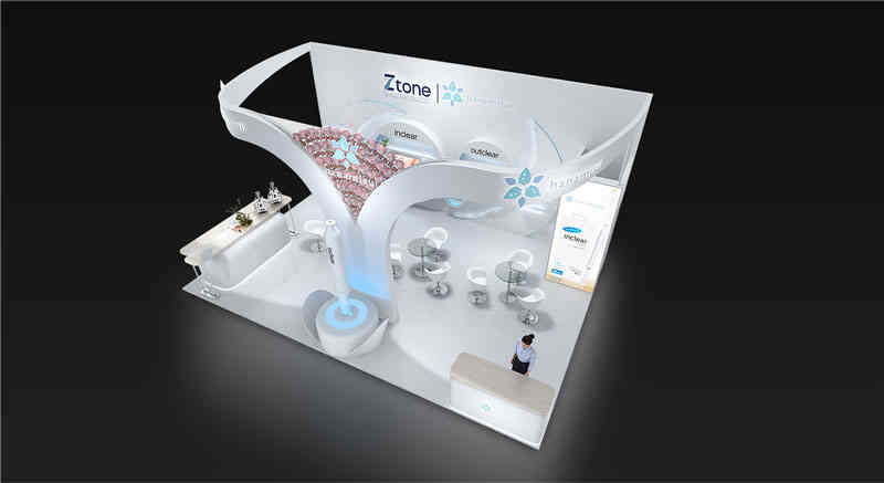 中利騰暉光伏科技有限公司參展上海新國際博覽中心展覽設(shè)計(jì)展臺搭建3