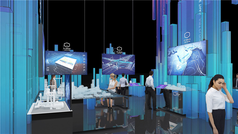 青島海爾空調電子有限公司參展廣州會展中心展覽設計展臺搭建5